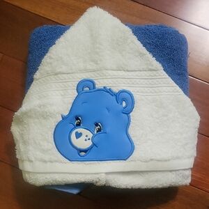 Handcrafted Care Bears Hooded Towel